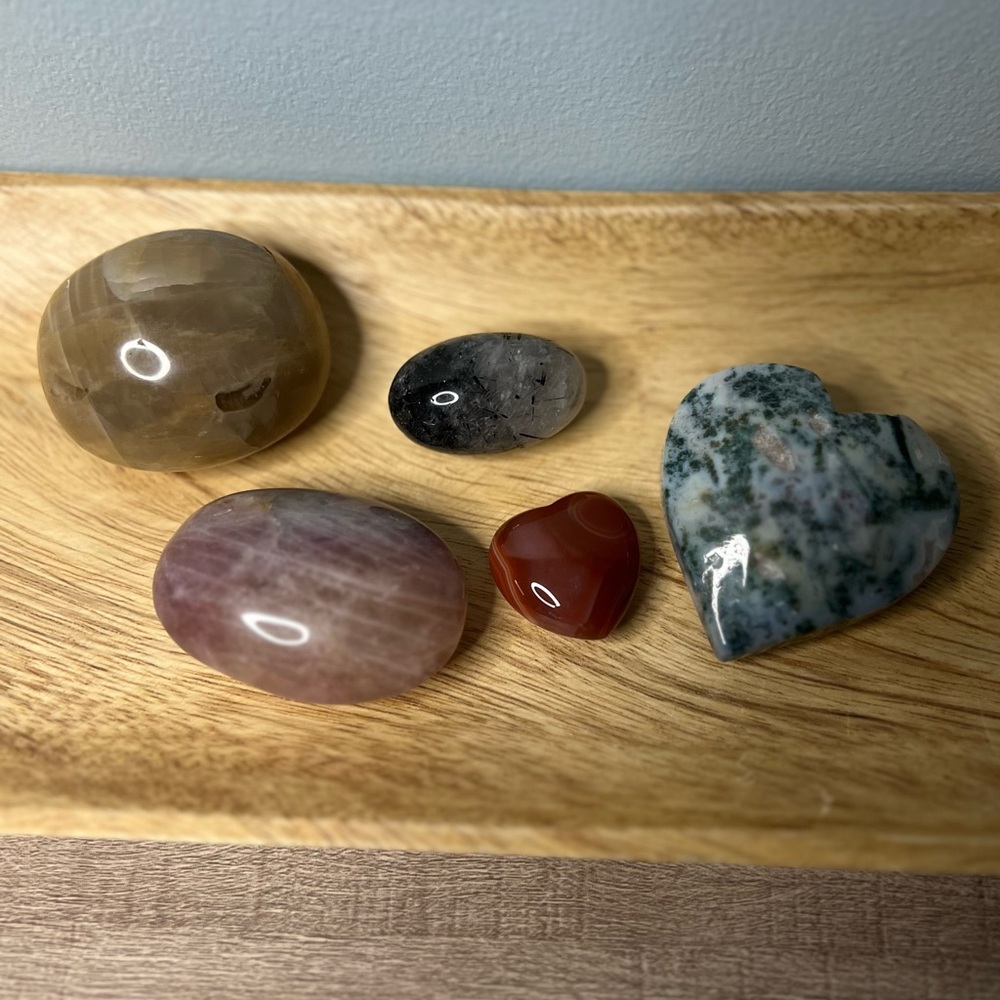 Assorted Polished Crystal Set - image 2